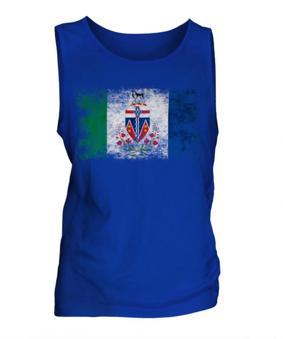 Yukon Distressed Flag Mens Vest