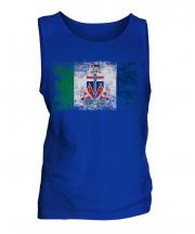 Yukon Distressed Flag Mens Vest