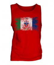 Yukon Distressed Flag Mens Vest