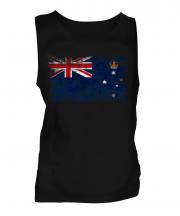 Victoria Distressed Flag Mens Vest