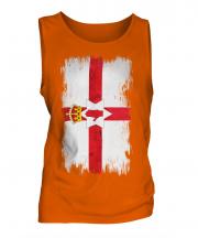 Northern Ireland Grunge Flag Mens Vest