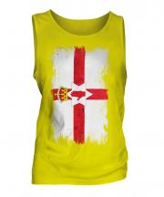 Northern Ireland Grunge Flag Mens Vest