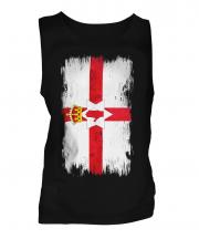 Northern Ireland Grunge Flag Mens Vest