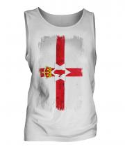 Northern Ireland Grunge Flag Mens Vest
