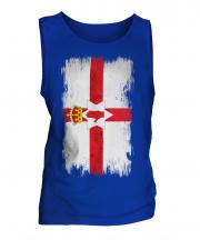 Northern Ireland Grunge Flag Mens Vest