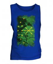 Adygea Grunge Flag Mens Vest