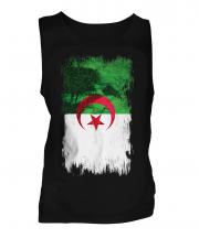 Algeria Grunge Flag Mens Vest