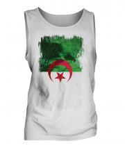 Algeria Grunge Flag Mens Vest