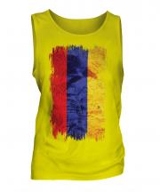 Armenia Grunge Flag Mens Vest