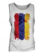 Armenia Grunge Flag Mens Vest