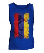 Armenia Grunge Flag Mens Vest