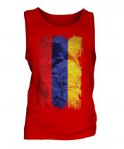 Armenia Grunge Flag Mens Vest