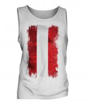 Austria Grunge Flag Mens Vest