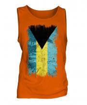 Bahamas Grunge Flag Mens Vest