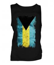 Bahamas Grunge Flag Mens Vest