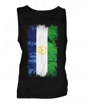 Bashkortostan Grunge Flag Mens Vest