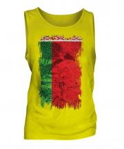 Belarus Grunge Flag Mens Vest