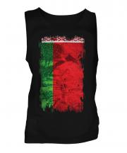 Belarus Grunge Flag Mens Vest