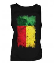 Benin Grunge Flag Mens Vest