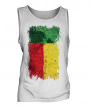 Benin Grunge Flag Mens Vest