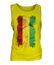 Bolivia Grunge Flag Mens Vest