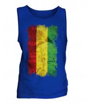 Bolivia Grunge Flag Mens Vest