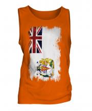 British Antartic Territory Grunge Flag Mens Vest