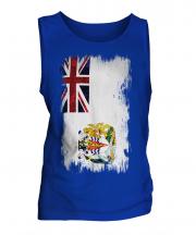 British Antartic Territory Grunge Flag Mens Vest