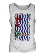 British Indian Ocean Territory Grunge Flag Mens Vest