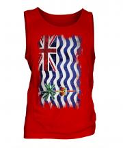 British Indian Ocean Territory Grunge Flag Mens Vest