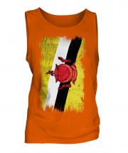 Brunei Grunge Flag Mens Vest
