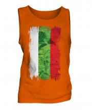 Bulgaria Grunge Flag Mens Vest
