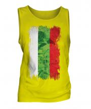 Bulgaria Grunge Flag Mens Vest