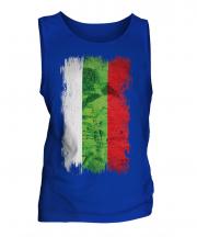 Bulgaria Grunge Flag Mens Vest