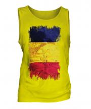 Chad Grunge Flag Mens Vest