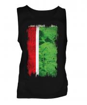 Chechen Republic Grunge Flag Mens Vest