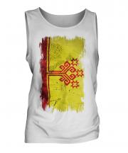 Chuvashia Grunge Flag Mens Vest