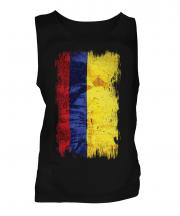 Colombia Grunge Flag Mens Vest