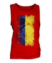 Colombia Grunge Flag Mens Vest