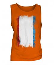 Crimea Grunge Flag Mens Vest