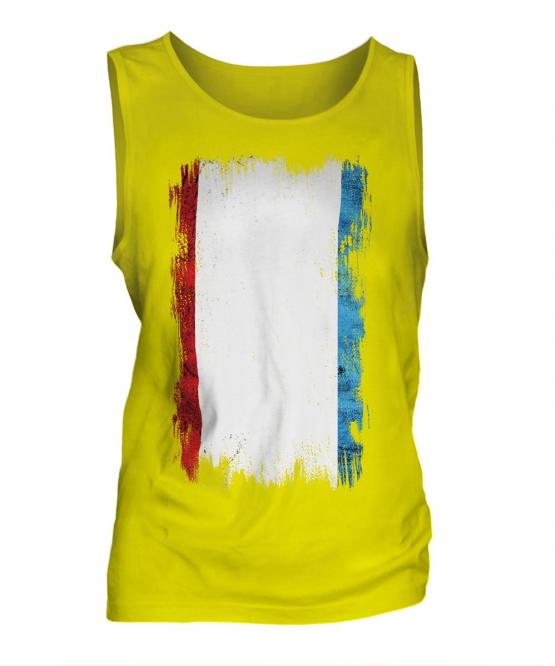 Crimea Grunge Flag Mens Vest