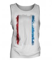 Crimea Grunge Flag Mens Vest
