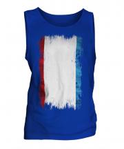 Crimea Grunge Flag Mens Vest