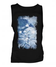 Micronesia Grunge Flag Mens Vest