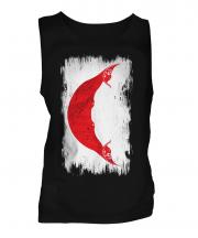 Easter Island Grunge Flag Mens Vest