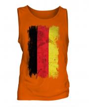 Germany Grunge Flag Mens Vest