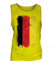 Germany Grunge Flag Mens Vest