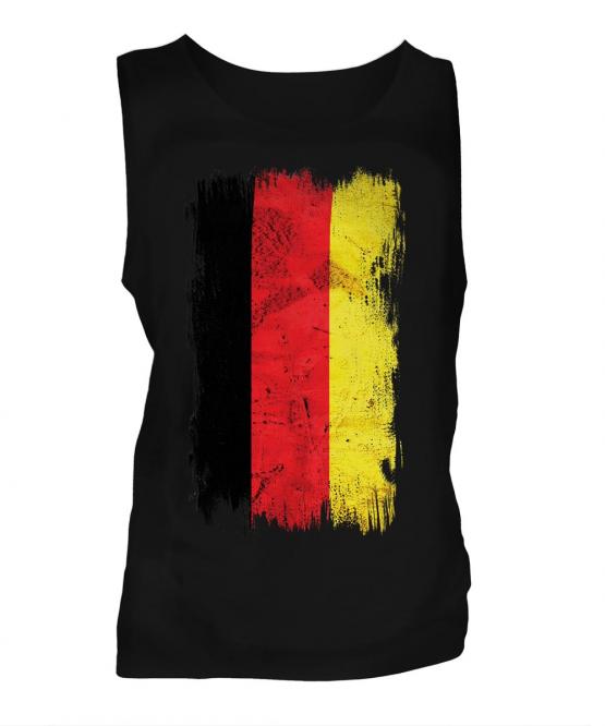 Germany Grunge Flag Mens Vest