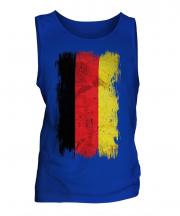 Germany Grunge Flag Mens Vest