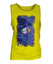 Guam Grunge Flag Mens Vest